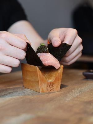 Otoro Caviar Handroll