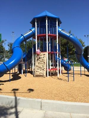 Awesome big kid slides