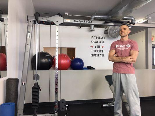 Trainer and owner of Synery FX Total Fitness