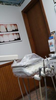 Exam room in the back