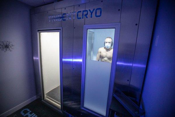 Cryotherapy - Whole Body Cold Treatment. Reduce pain/inflammation. Accelerate recovery. Burn calories. Release endorphins