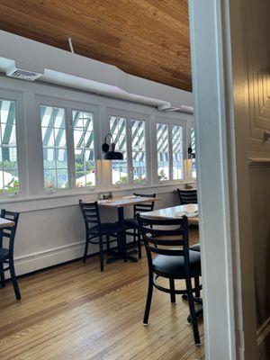 Inside a vintage house turned into a charming breakfast place