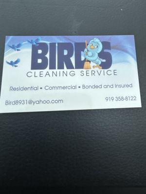 Bird’s Cleaning Services