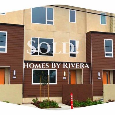 This new construction was sold by Homes By Rivera. What a happy client!