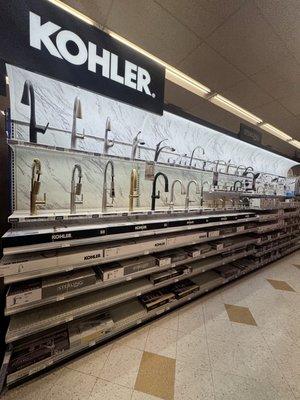 Kohler , Sterling, Delta and Oakbrook faucets for kitchen and bath !