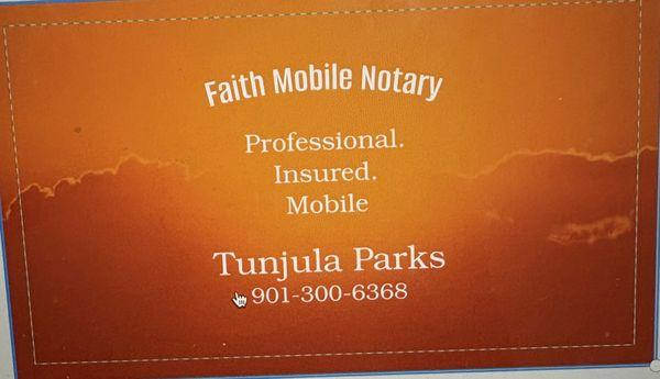 Allow me to service or notary needs.