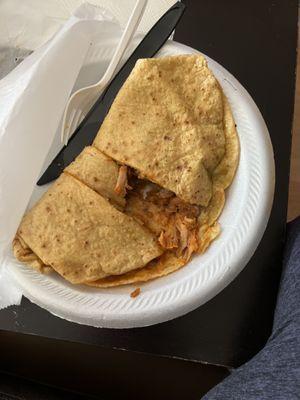 Embarada de Res en Chile Rojo