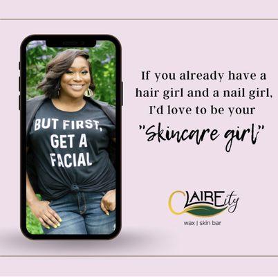 I'd love to be your skincare girl... see you soon