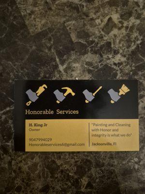 Honorable Services