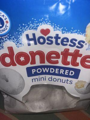 Hostess mini powder donuts
