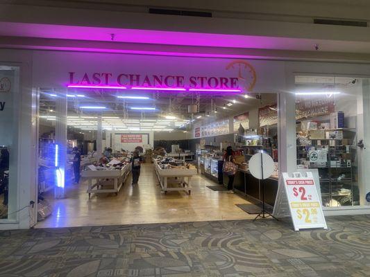 Great sales before the mall seems to be closing