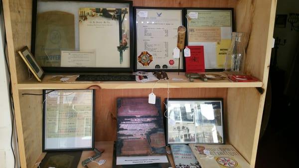 Tons of boyertown items.