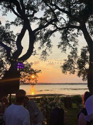 The sunset at Lowndes Grove