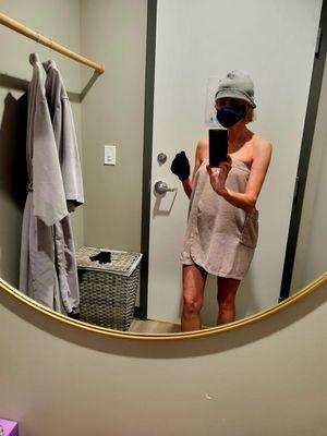 Ready for cryotherapy!