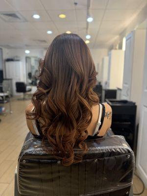 Check out this stunning Honey Ombre transformation