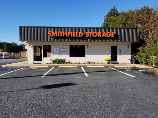 Stop by our Smithfield Storage office