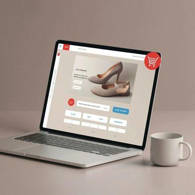 We can create a basic website or basic e-commerce website for your business.