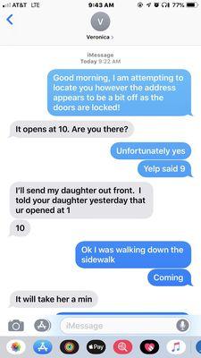 Real Time Conversation.