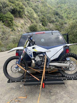 My truck and my motorcycle