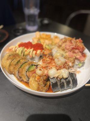 All the rolls were excellent