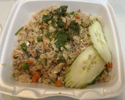 Fried rice with grilled chicken (to go order)