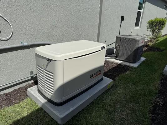 Installed Generac Generator