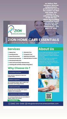 Zions Homecare Services
