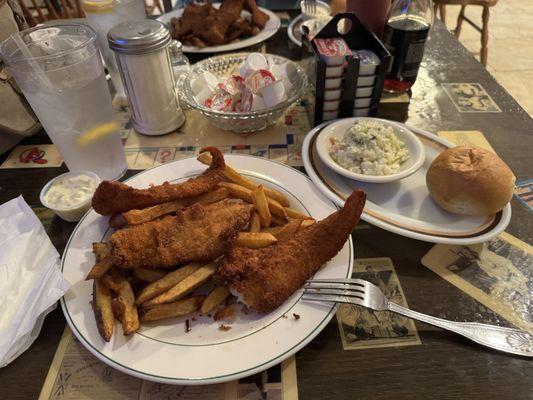 Pollack All You Can Eat Fish dinner