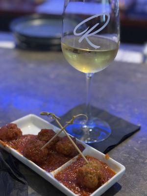 Free Thursday Happy Hour meatballs