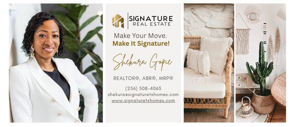 Shekura Gopie - Signature Real Estate