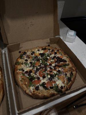 Greek Chicken Pizza