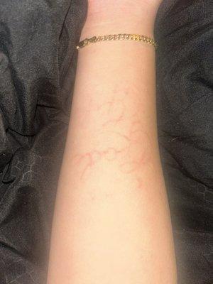 5months later would not recommend I have have tattoos and this one did not heal like the rest. they were hella rude and unprofessional