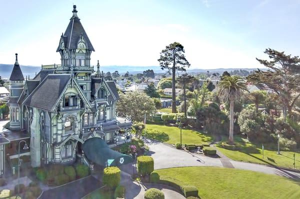 The world famous Carson Mansion.