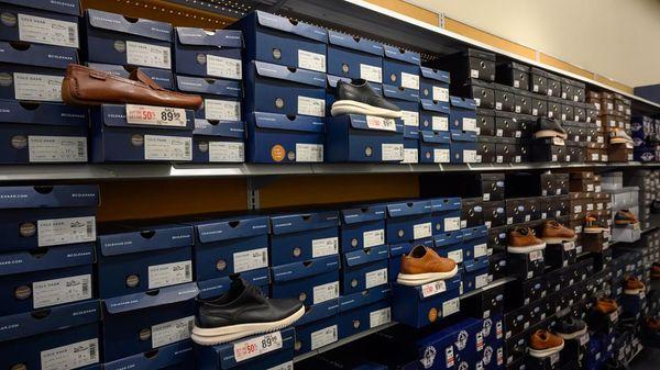 Dress Shoe Section of Store