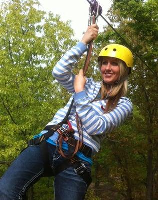 Idian Point Zipline is SO much fun!!