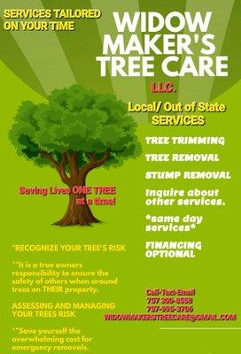 Widow Maker's Tree Care