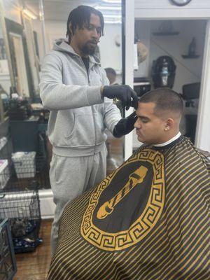 Mitch at Dame and Dapper on 5th