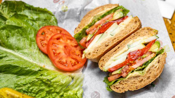 Hummus Veggie Sandwich