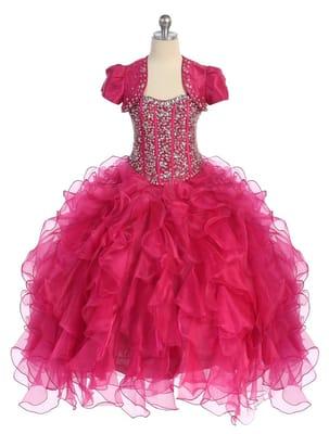 Junior pageant dress