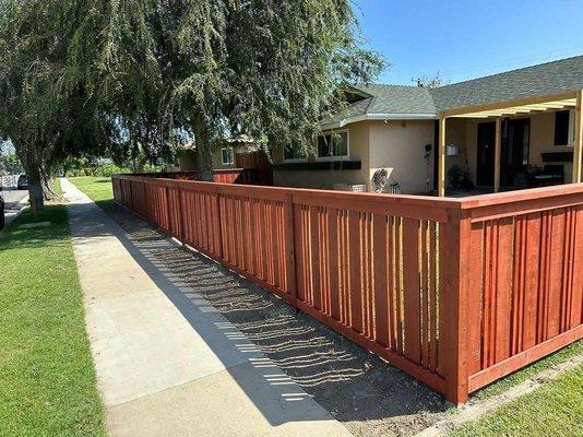 Front fence