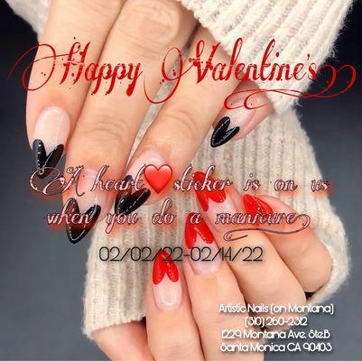 From 02/02/22 to 02/14/22!! Come get ready with us for V's Day!!