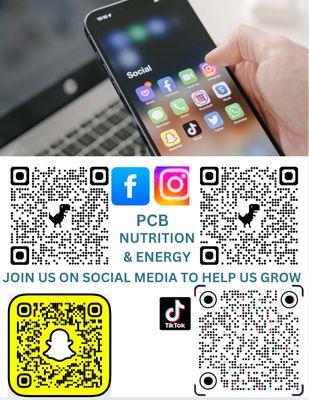 PCB Nutrition and Energy