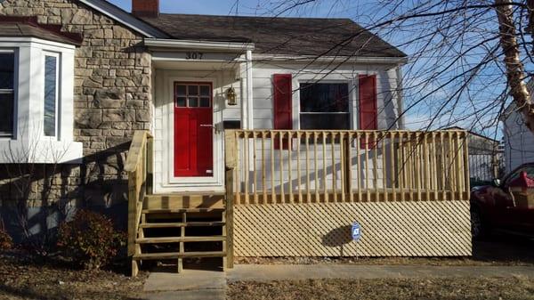 The day they finished.