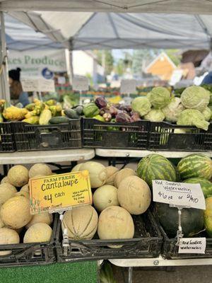 Fruits and vegetables