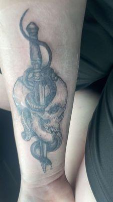 Stella Blues Good Time Tattoo Parlor