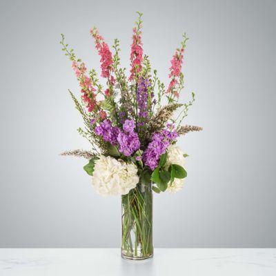 standard size arrangement photo on website