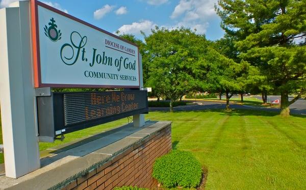 Entry way to our Westville Grove, NJ campus.