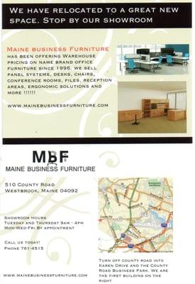 Maine Business Furniture Inc