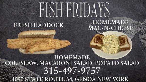 Fridays Fish Add