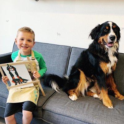 Sanders-inspired artwork